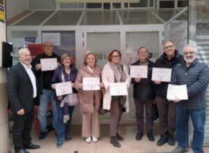 Lliurament de diplomes de la formació“Intel·ligència Artificial per a Avis Digitals”