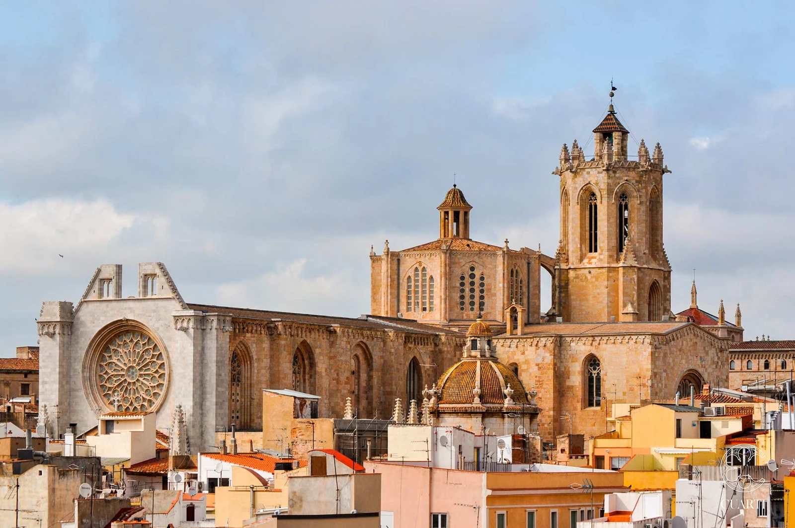 Vista de la Catedral de Tarragona